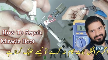 how to repair miracle boot jig