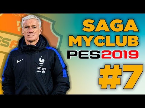 PES 2019 - Saga myClub #7 - TIME 100% FRANCÊS. EMOCIONANTE!