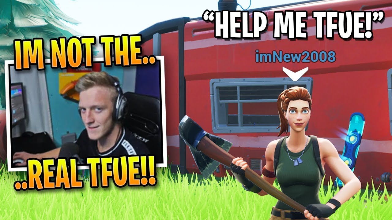 Tfue TROLLS Awkward Random Duo Partner... *FUNNIEST ENDING EVER*