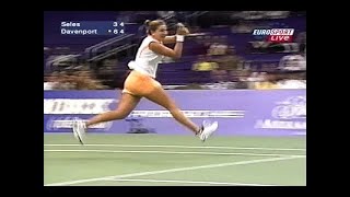 Monica Seles vs. Lindsay Davenport WTA Championship 2002 R1 (extended)