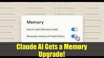 Claude AI Gets a Memory Upgrade! | ChatGPT & Gemini Killer?