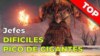 Top Jefes DIFICILES Picos de Gigantes (Elden Ring)