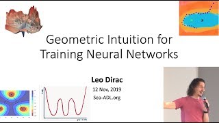 Geometric Intuition for Training Neural Networks