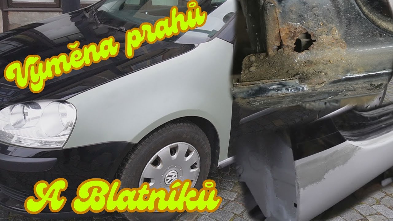 Jak udělat z Golfa 5 loď, aneb laminát na blatníku