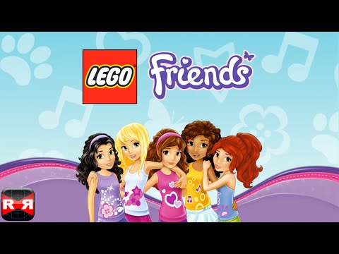 Two Parties in Two Houses - Lego Friends Story for kids - New CUSTOM Lego Friends house. 