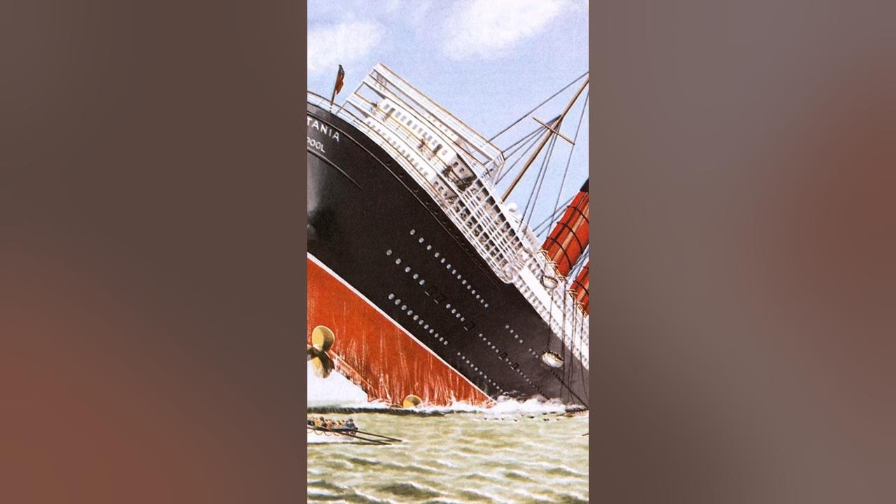 On this day in history Sinking of the RMS Lusitania May 7th 1915 - YouTube