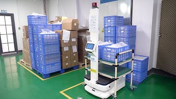 From Manual to Automated: Reeman’s AMR Robots Revolutionize Material Transport│Factory Automation.