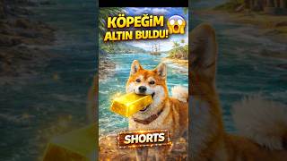 BU KÖPEK HAZİNE BULDU 😳🐕💰 #shorts