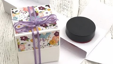 One cute box three ways exploding, flap open, front drop.