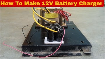 how to make 12 volt Battery Charger with 12-0-12 transformer