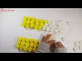 DIY 3D alphabet foam flower ll Diy membuat huruf 3d dari bunga spons ll Dekorasi ulang Tahun