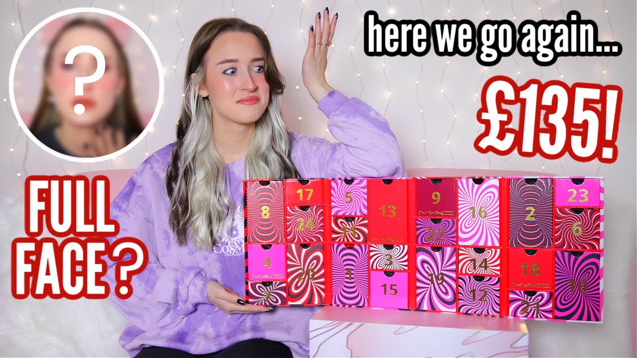 Full Face Of ADVENT CALENDAR Makeup + UNBOXING! *MAC Box Of Tricks* - YouTube full-face-of-advent-calendar-makeup-unboxing-mac-box-of-tricks-youtube