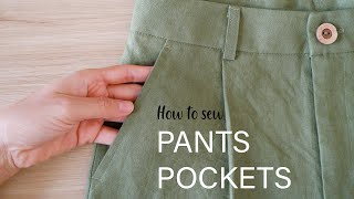 [Quick & Neat]✅  How To Sew Pants/Trousers Pockets Easily | Sewing Techniques by Thuy sewing 61,146 views 9 months ago 8 minutes, 40 seconds