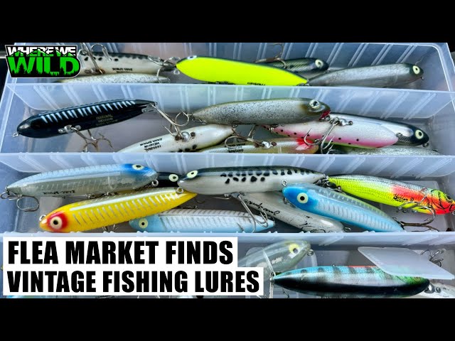 FLEA MARKET FINDS - Vintage Fishing Lures 