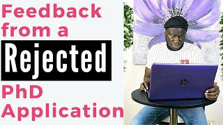Why a PhD application was rejected and how to improve your chances | Masters and PhD Admission screenshot 1