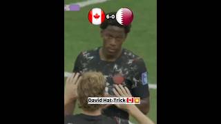 Canada 6-0 Qatar | Jonathan David Hat-Trick | First EVER World Cup Win! 🇨🇦🏆 #WorldCup2026