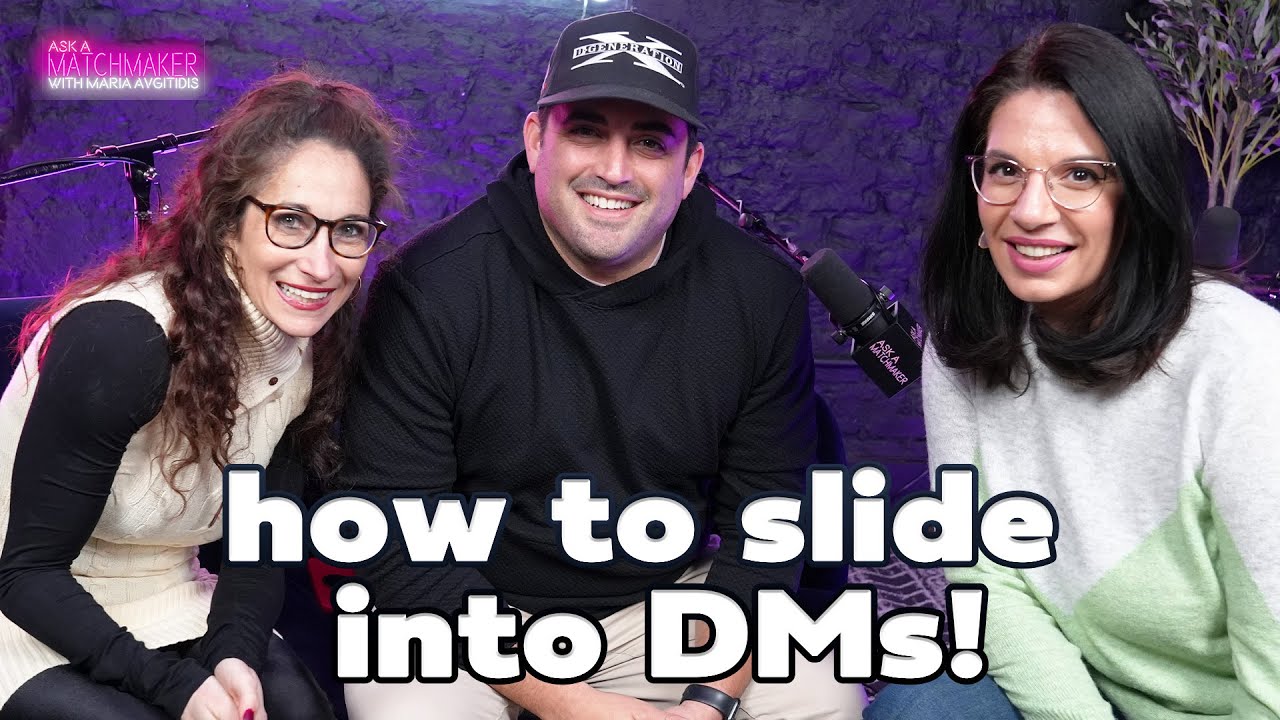 How To Slide into DMs w Jared Freid & Erika Ettin | Ask a Matchmaker pod with Matchmaker Maria
