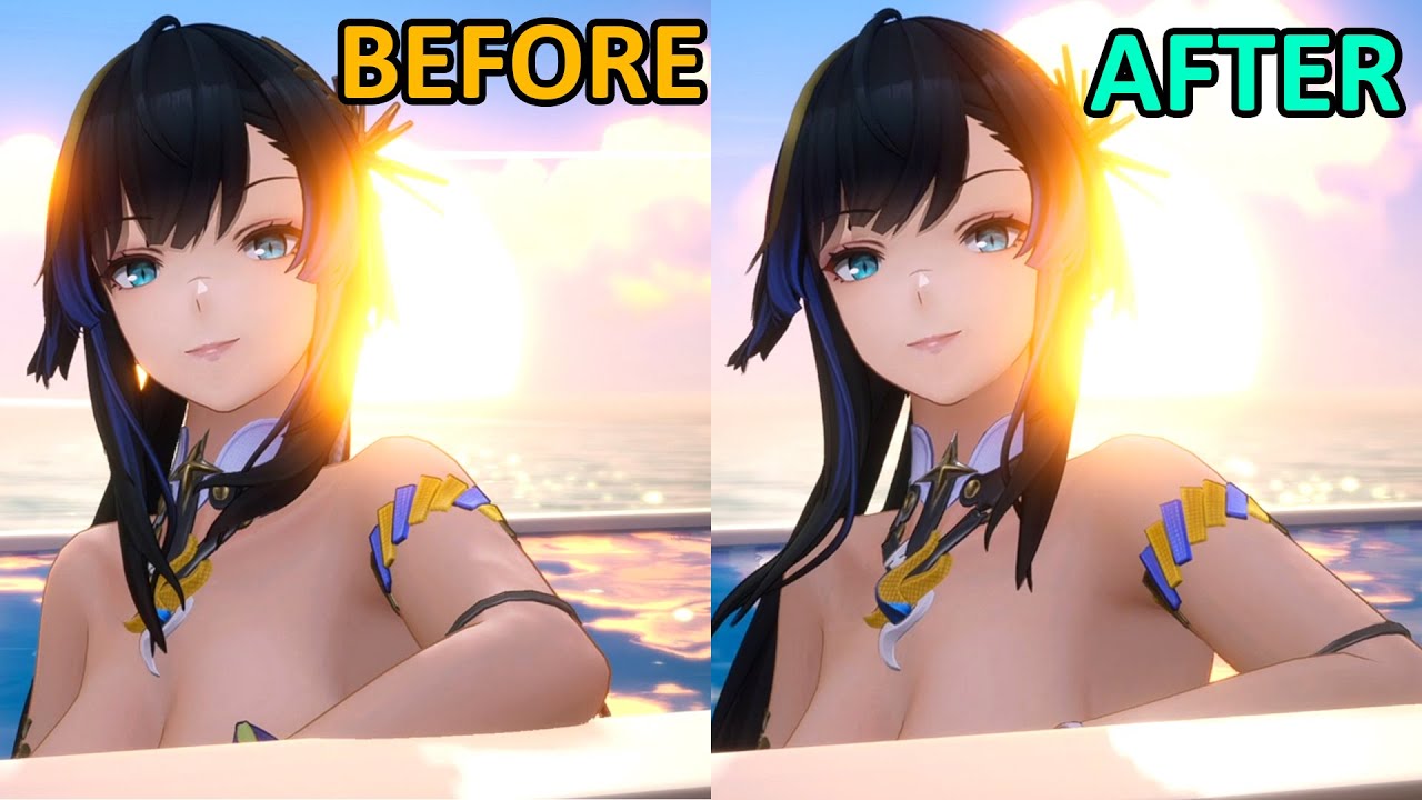 DETAIL CHANGE KATYA EASTER EGG SCENE Before & After HOTFIX Snowbreak: Containment Zone スノウブレイク