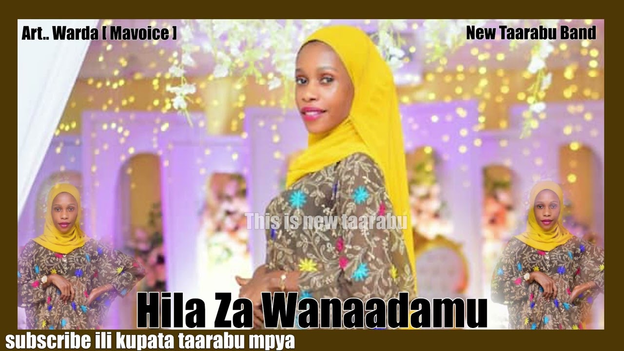 Hila_Za_Wanaadamu _ Visualizer_New Taarabu Band.🎹🎹🎵🎵🎵