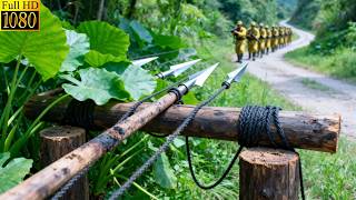 Hunter Sets Up Hidden Traps Along the Way, Ambushing Japanese Soldiers and Wiping Them Out!