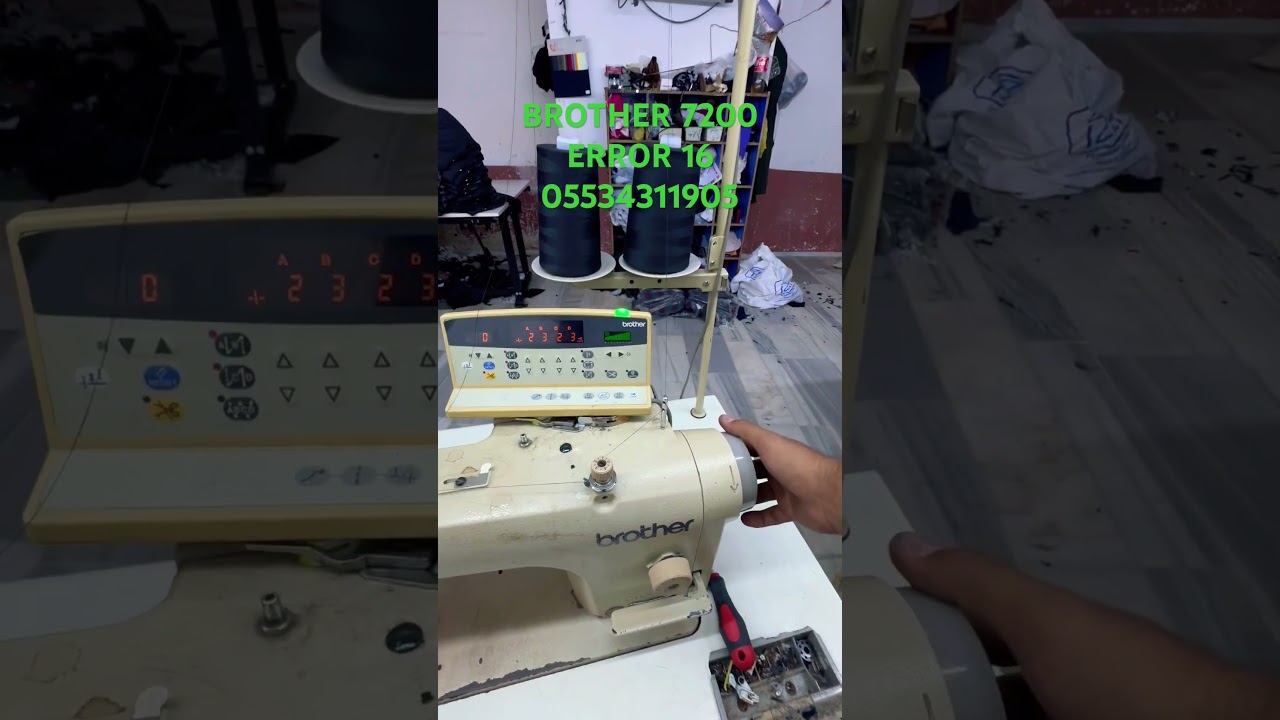 BROTHER 7200 ERROR 16