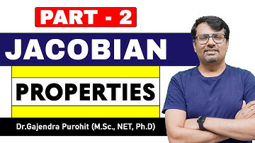 Jacobian, Jacobian Properties,Jacobian Example, Differential Calculus