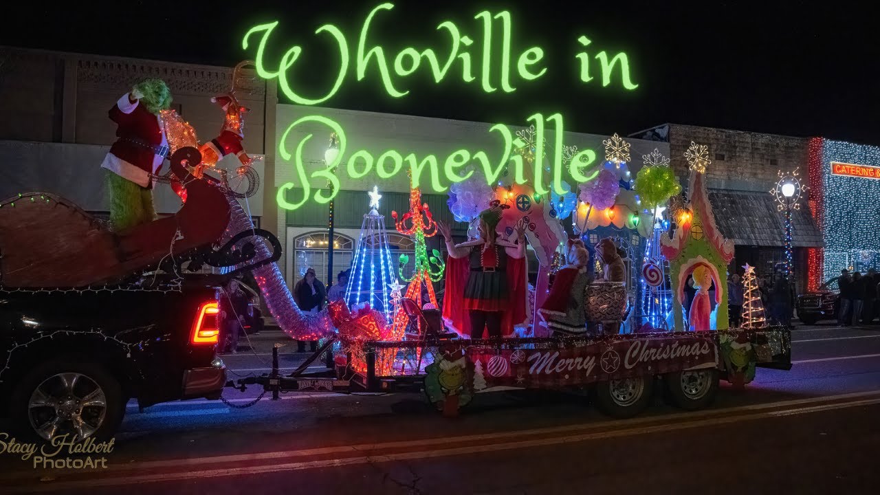 WHOVILLE IN BOONEVILLE CHRISTMAS PARADE 2022 YouTube