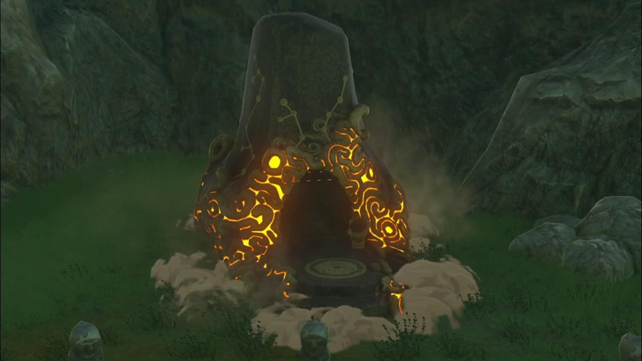 Кам урог зельда святилище. Проклятая статуя zelda. Зельда проклятая статуя. Хатено зельда. Зельда проклятая статуя святилище.