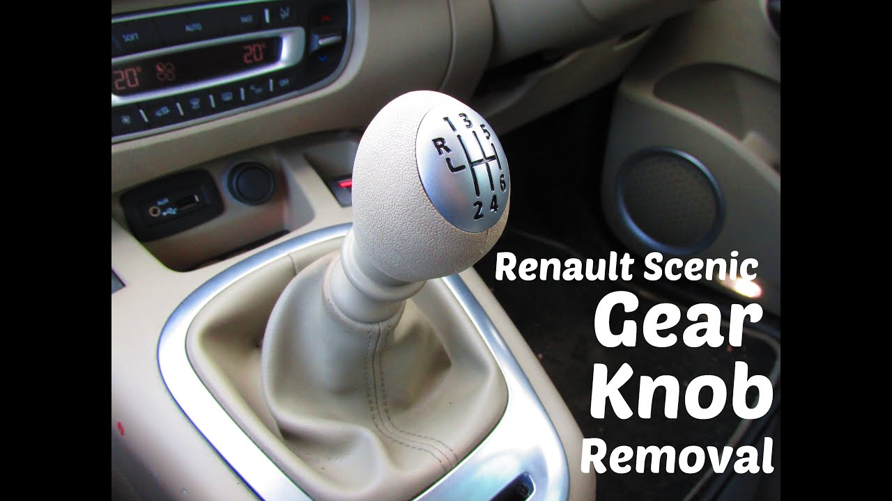 Renault Megane Scenic MK2 Clio MK3 Kangoo Gear Knob Shifter 5 Speed 