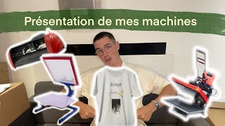 Présentation de mes machines d’impression 👕🧢