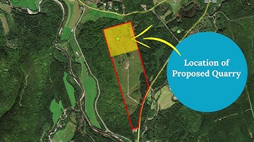 Proposed Gypsum Quarry Site Fly Over