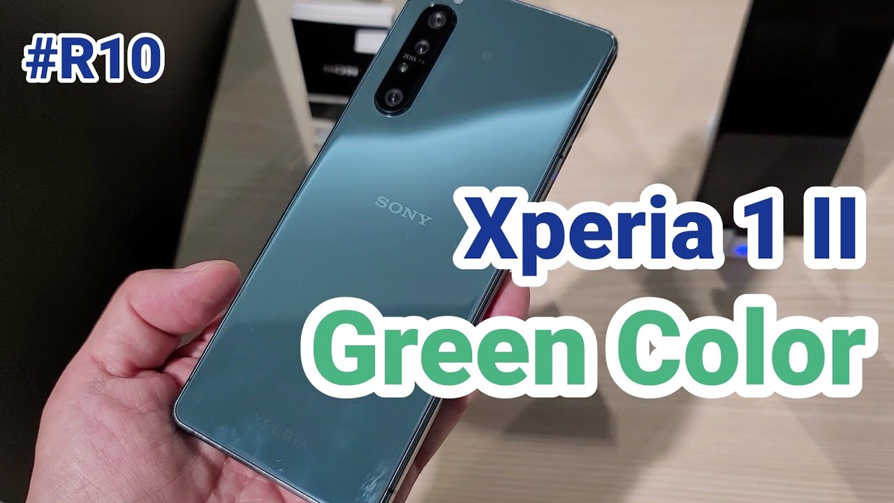 鬼滅の刃とコラボ、Xperia 1 II グリーンカラーを2分でチェック 
