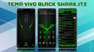 Tema VIVO Keren Balck Shark | VIVO Theme itz screenshot 4