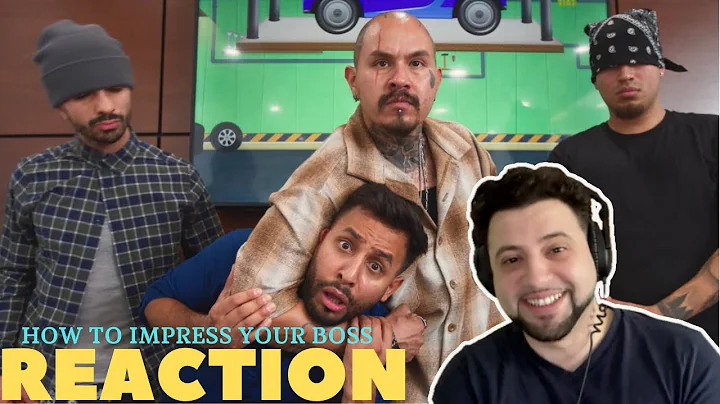 This Is HILARIOUS! | Reacting to Anwar Jibawi's How To Impress Your Boss