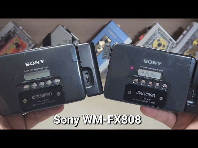 Sony WM-FX808 Cassette player Walkman - YouTube