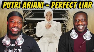 HIS FIRST TIME HEARING! Putri Ariani - Perfect Liar