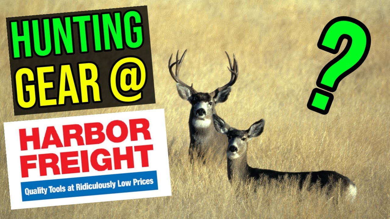 CHEAPEST Harbor Freight Hunting Gear! YouTube