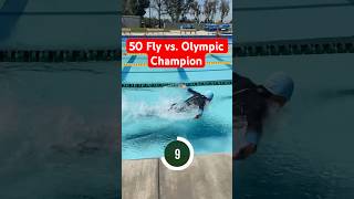 Comparing 50 Fly Times With Olympic Champion Caeleb Dressel