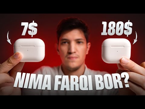 Original AirPods bilan Fake AirPodsni qanday ajratish kerak?