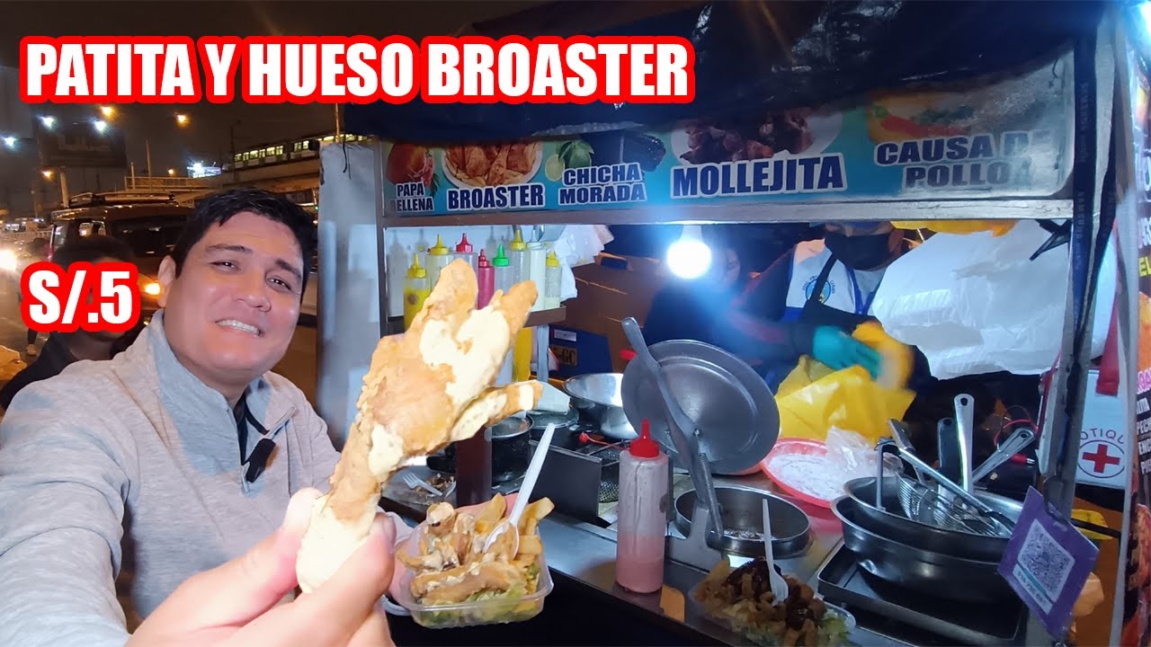 Probamos PATITA BROASTER ACEVICHADA la mas VIRAL de LIMA| ft. 