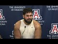 Arizona Football Press Conference - Tyrese Boss & Alexander Doost
