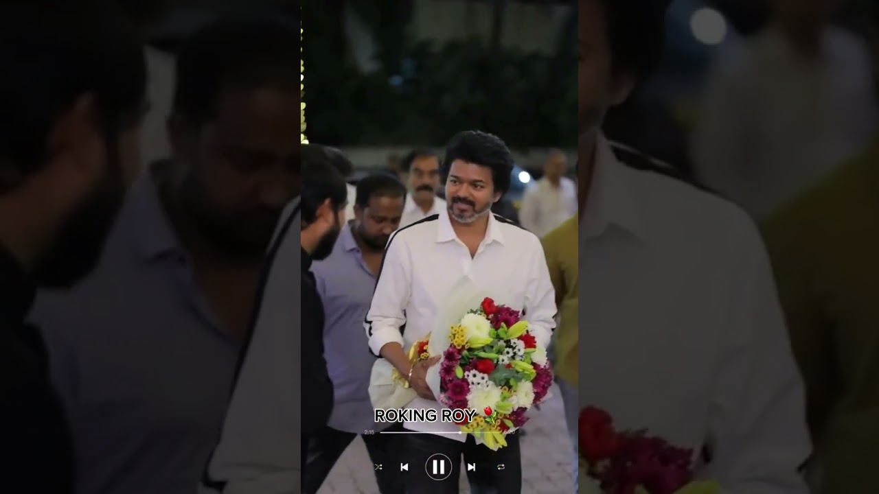 Thalaphthi Vijay Mass At Leo Producer  Son Wedding 