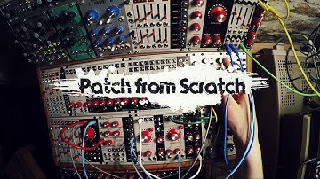 Patch from Scratch - Verbos Complex Oscillator & Make Noise QMMG dual accents sequence (no talking)