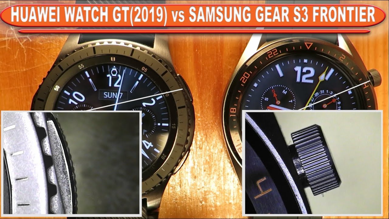 Huawei Watch GT 2019 vs Samsung Gear S3 