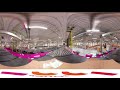 Omniva new logistic centre. Parcel journey 360 VR video
