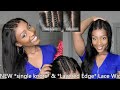 Is Bleaching Knots On Lace Frontal Wig Necessary? NEW *single knots* & *Layered Edge* |XrsBeautyHair