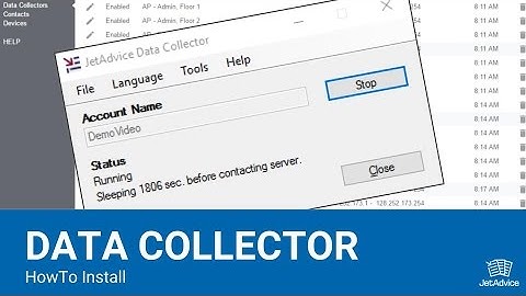 Data Collector - HowTo install