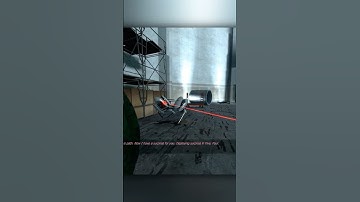 Portal: Prelude RTX-Less (UPDATE V1.2) - Ending (PART 6 - Turret Attack) | #shorts #portal #fyp #mod