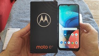 Motorola Moto e7 Grey - Unboxing