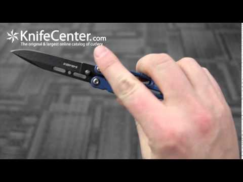 Bear OPS B-450-AIBD-S Bear Song IV Butterfly Knife - Bear OPS B-450-AIBD-S Bear Song IV Butterfly Knife